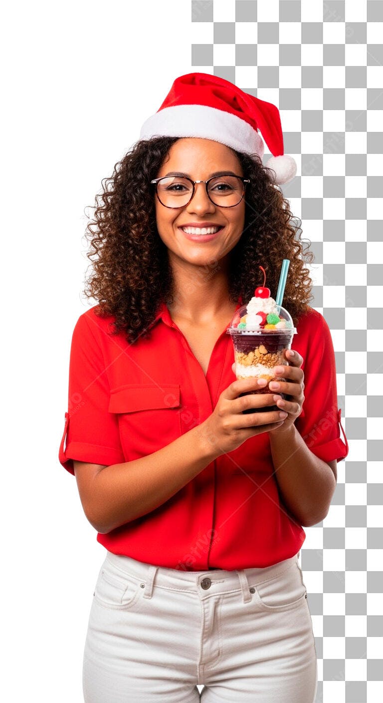 Flyer para Confeitaria de Natal com Sobremesa Doce PSD Editável