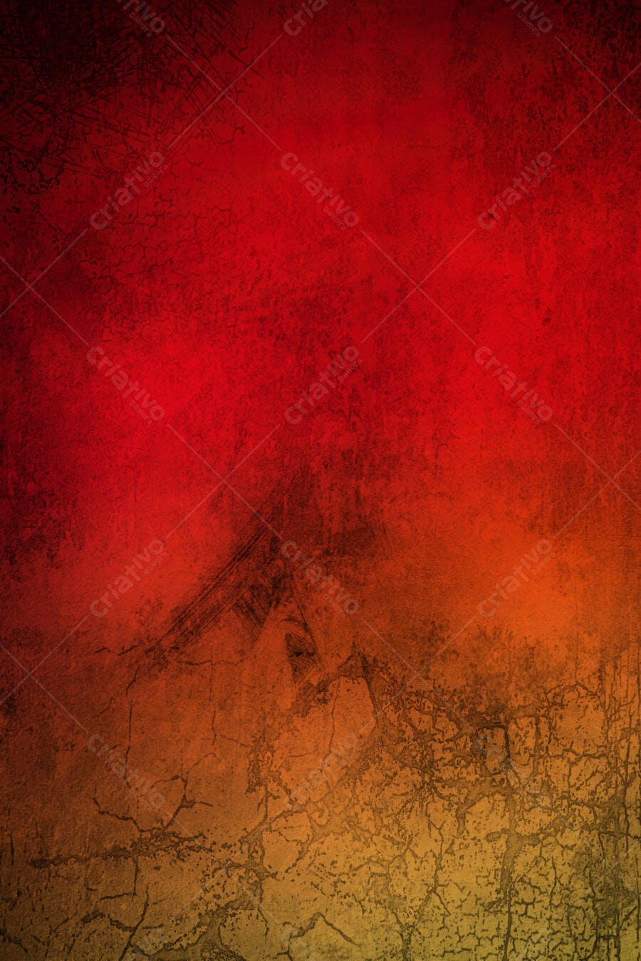 Textura abstrata grunge vermelho laranja para fundo artístico