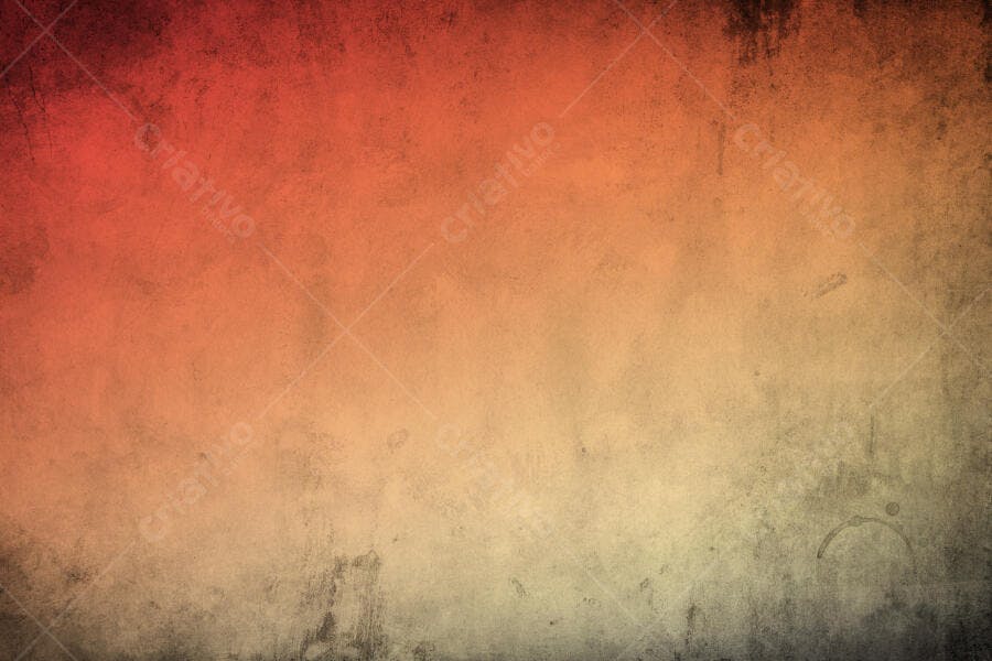 Textura grunge degradê vermelho e amarelo para fundo digital