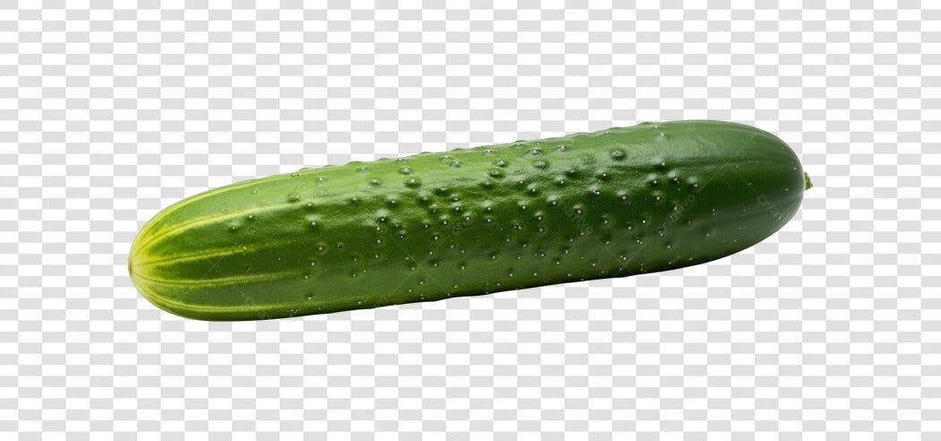 Pepino fresco saudável PNG com fundo transparente