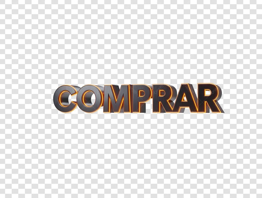 Botão 3D Comprar para E-commerce Promoção Cinza Brilhante PNG com fundo transparente