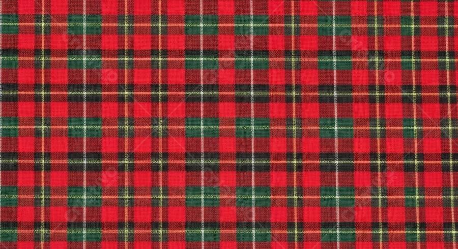 Textura tecido xadrez escocês vermelho para fundo natalino