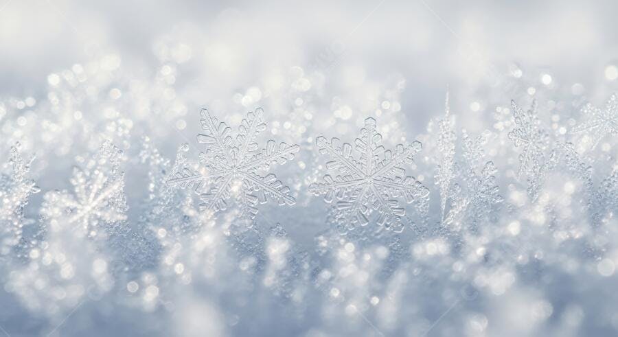 Textura flocos de neve cristalinos brilhante para fundo digital