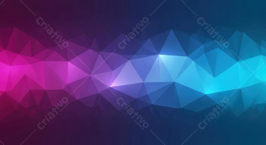 Textura poligonal abstrata degradê rosa azul para fundo digital e design