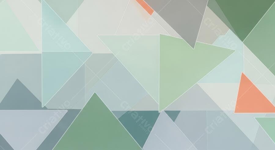 Textura geométrica abstrata tons de verde e azul para fundo digital