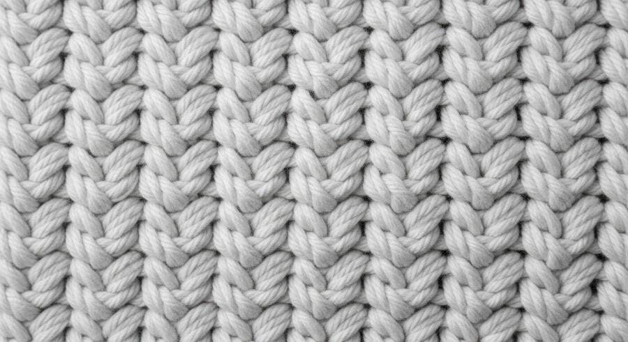 Textura malha cinza clara em tricô para fundo e material 3D