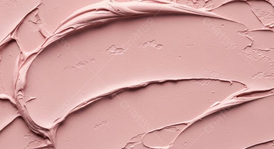 Textura pintura acrílica rosa pastel para fundo artístico e design