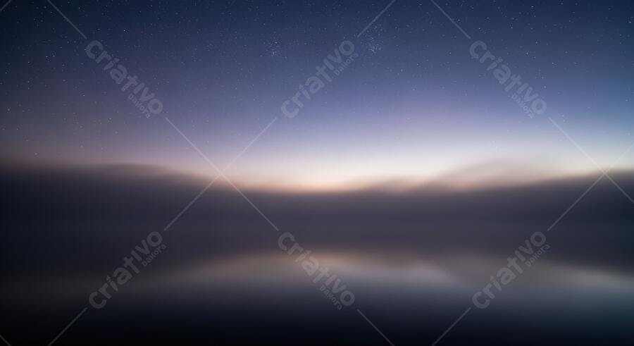 Textura céu noturno estrelado com névoa azul para fundo