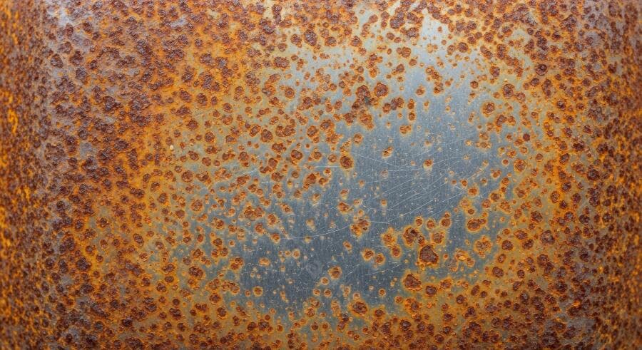 Textura metal enferrujado detalhado para material 3D