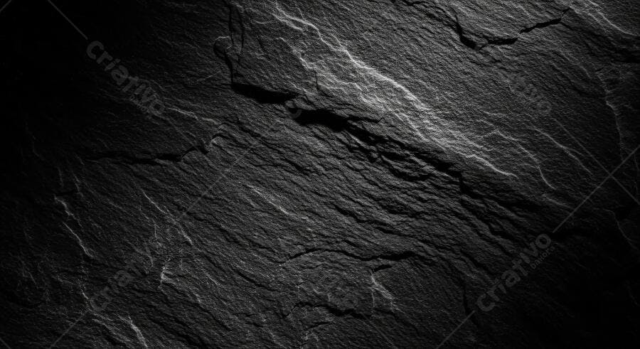 Textura rocha ardósia preta natural para fundo e material 3D