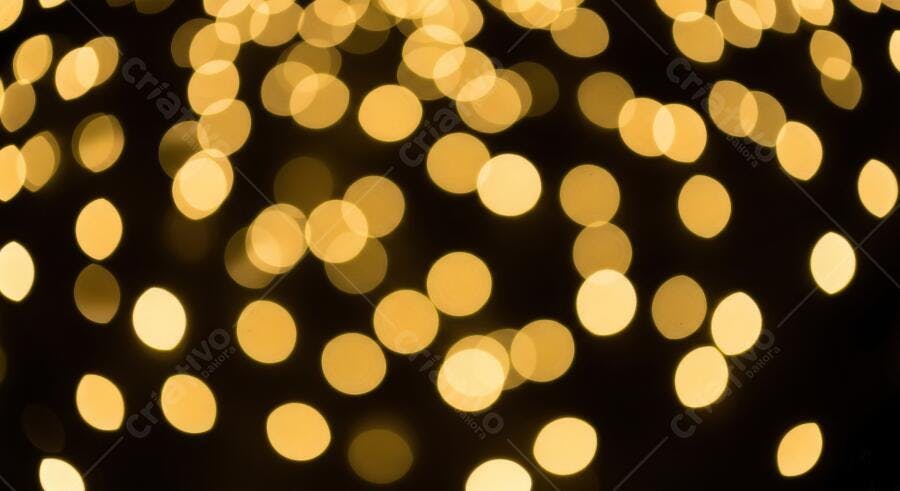 Textura luzes bokeh douradas para fundo de eventos