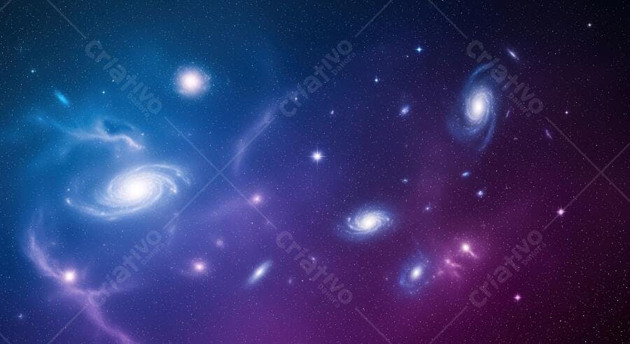 Textura espaço sideral nebulosa estrelas para fundo digital