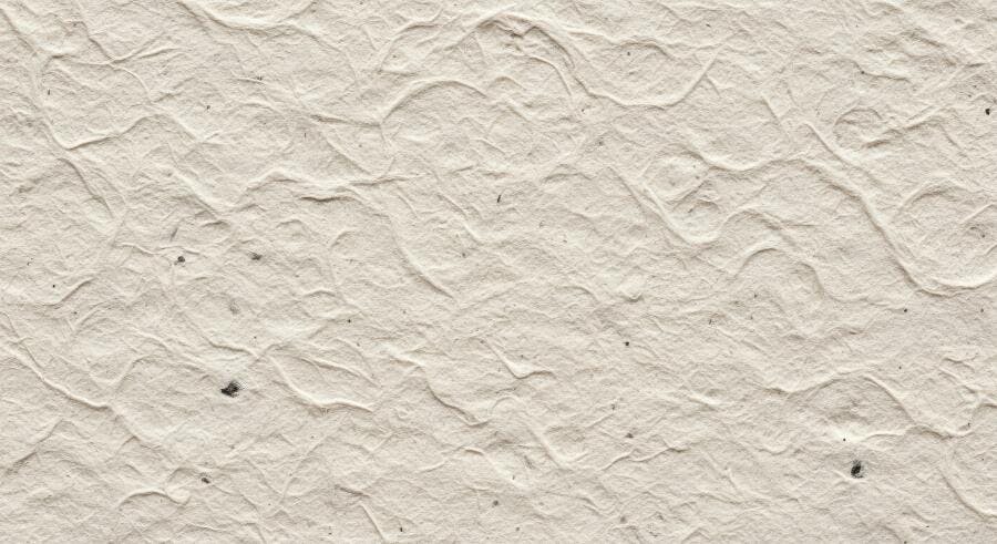 Textura papel artesanal amassado bege claro para fundo