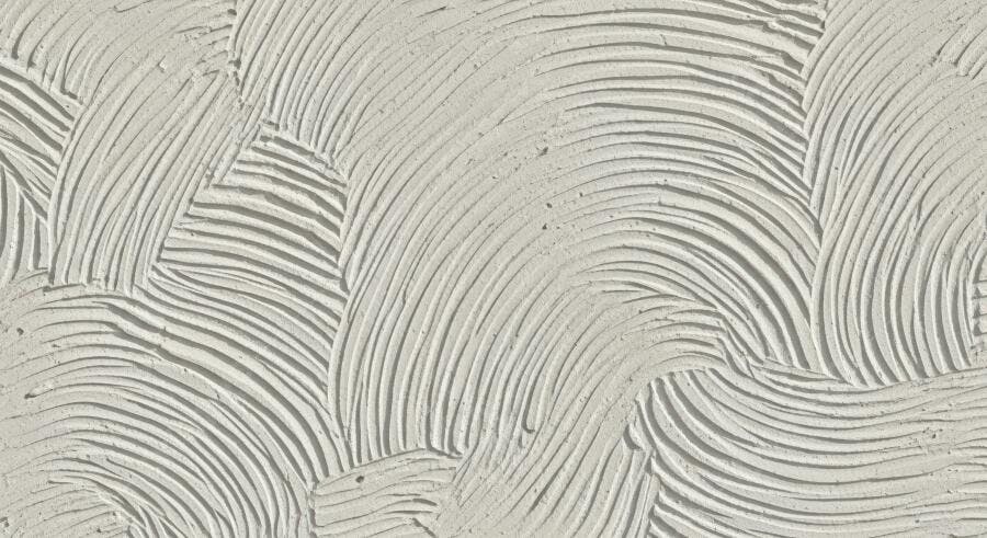 Textura argamassa cimento cinza claro padrão ondulado para fundo 3D