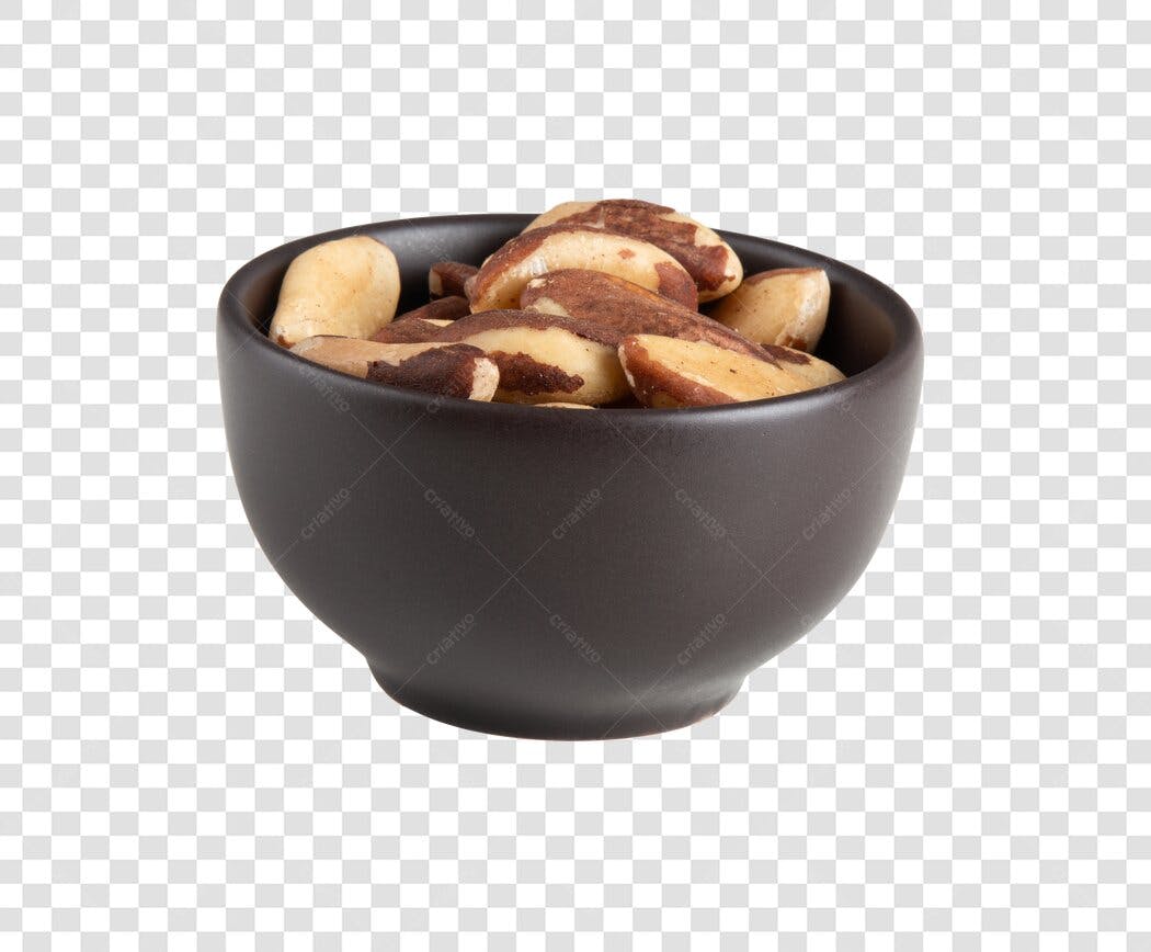 Imagem para embalagem Pote de Castanhas do Pará PNG com fundo transparente