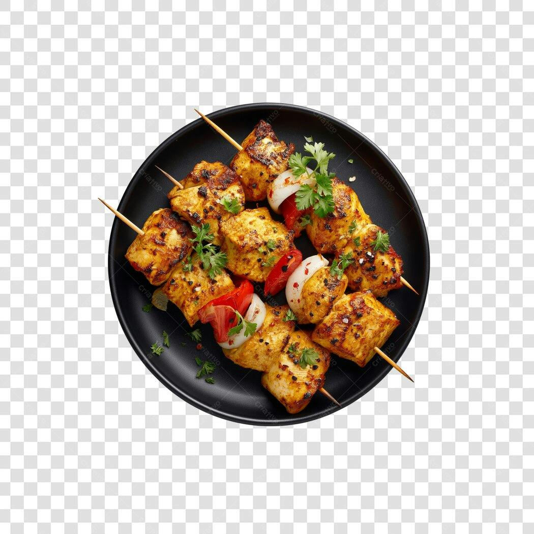 Imagem para Cardápio Espetinho de Frango Grelhado PNG com fundo transparente