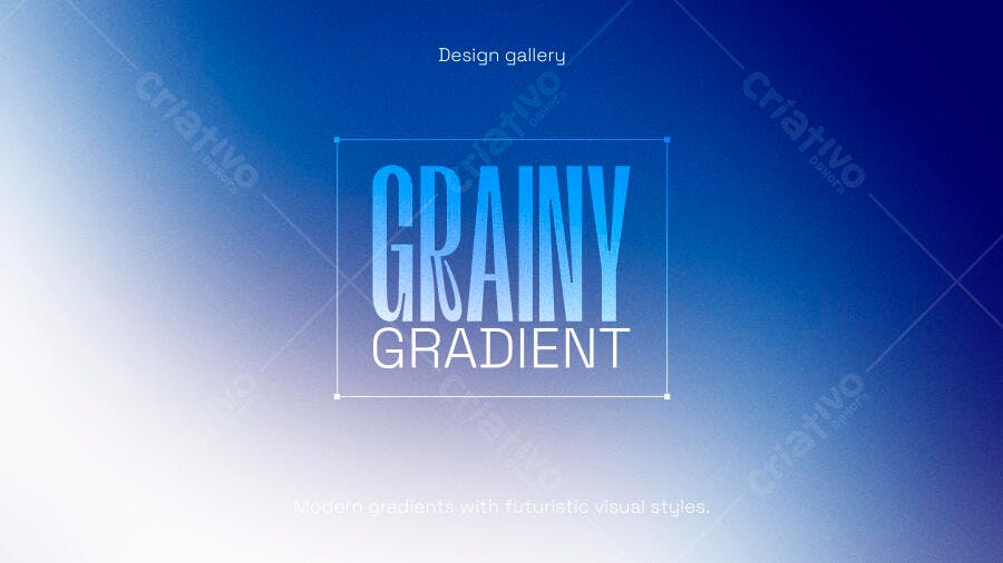 Fundo Digital Gradiente Granulado para Design Moderno PSD Editável