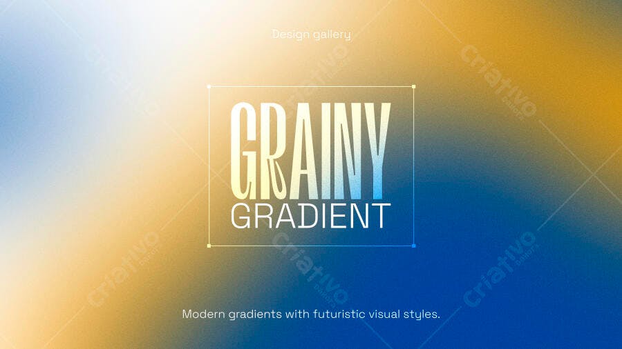 Fundo Gradiente Granulado para Estilo Moderno PSD Editável