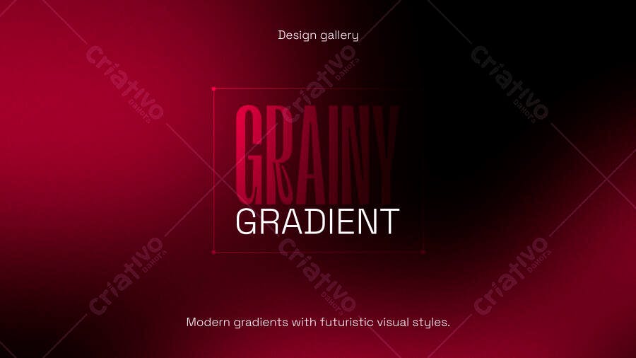 Arte Digital Gradiente para Estilo Futurista PSD Editável