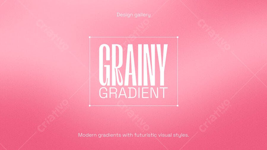 Fundo Gradiente Rosa Granulado para Design Moderno PSD Editável