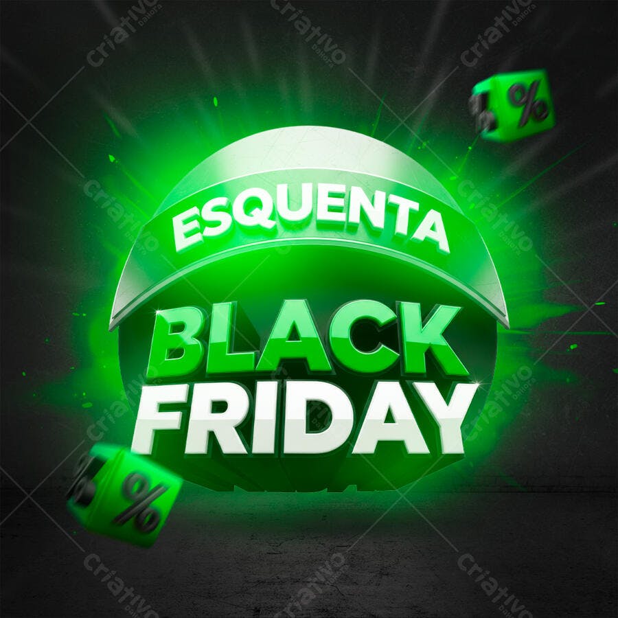 Flyer Esquenta Black Friday Promocional PSD Editável
