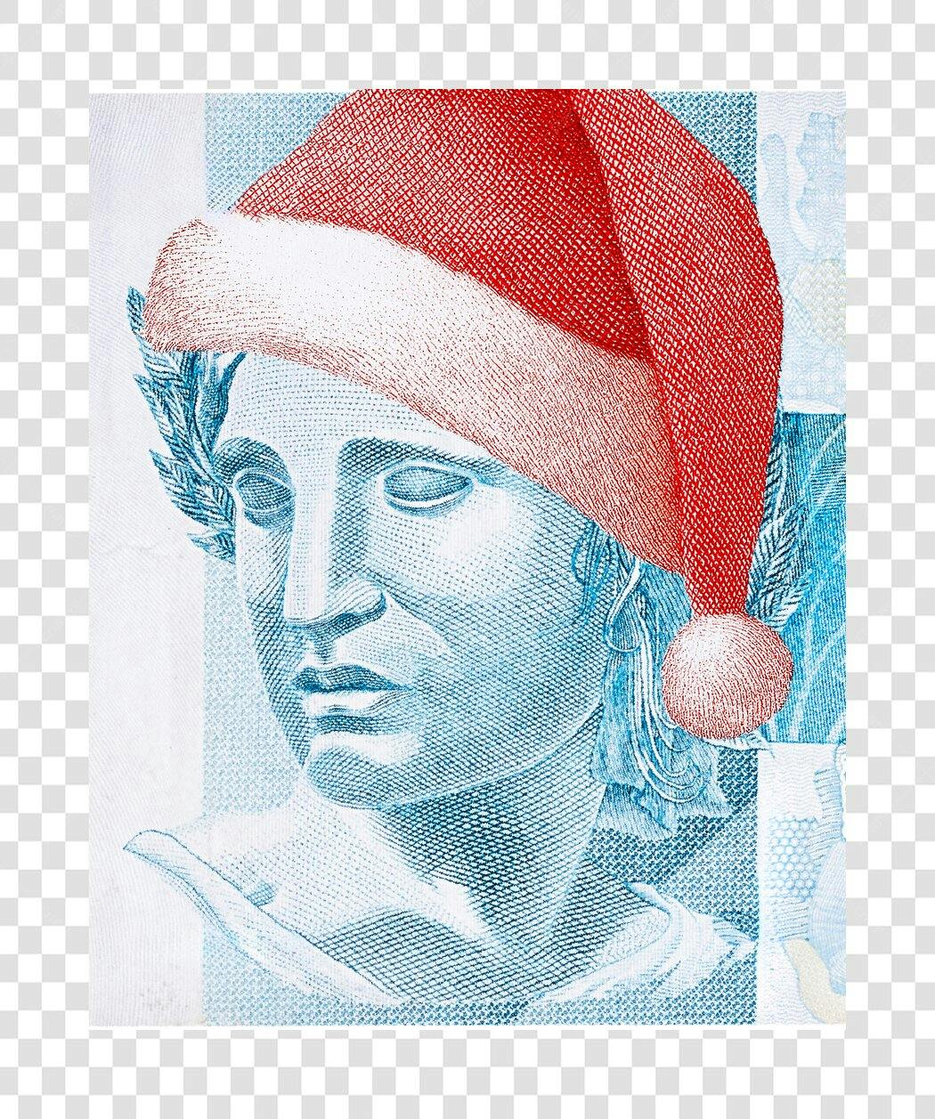 Ícone Efígie da República Gorro Papai Noel Natal Vermelho PNG com fundo transparente