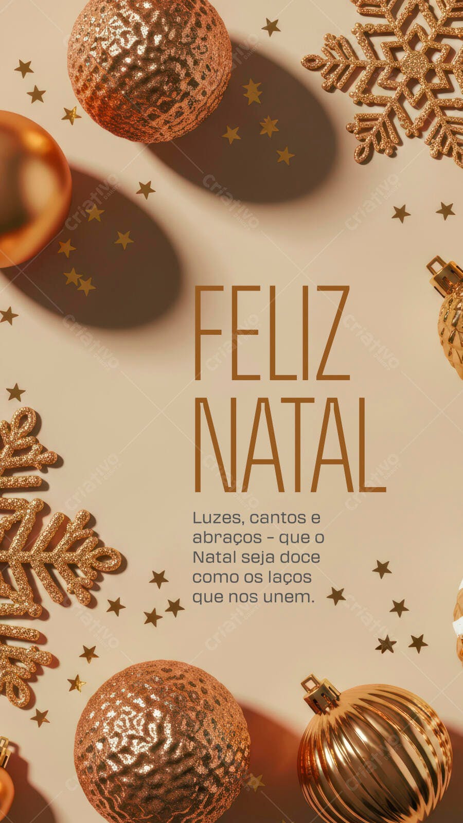 Post para Redes Sociais Feliz Natal PSD Editável