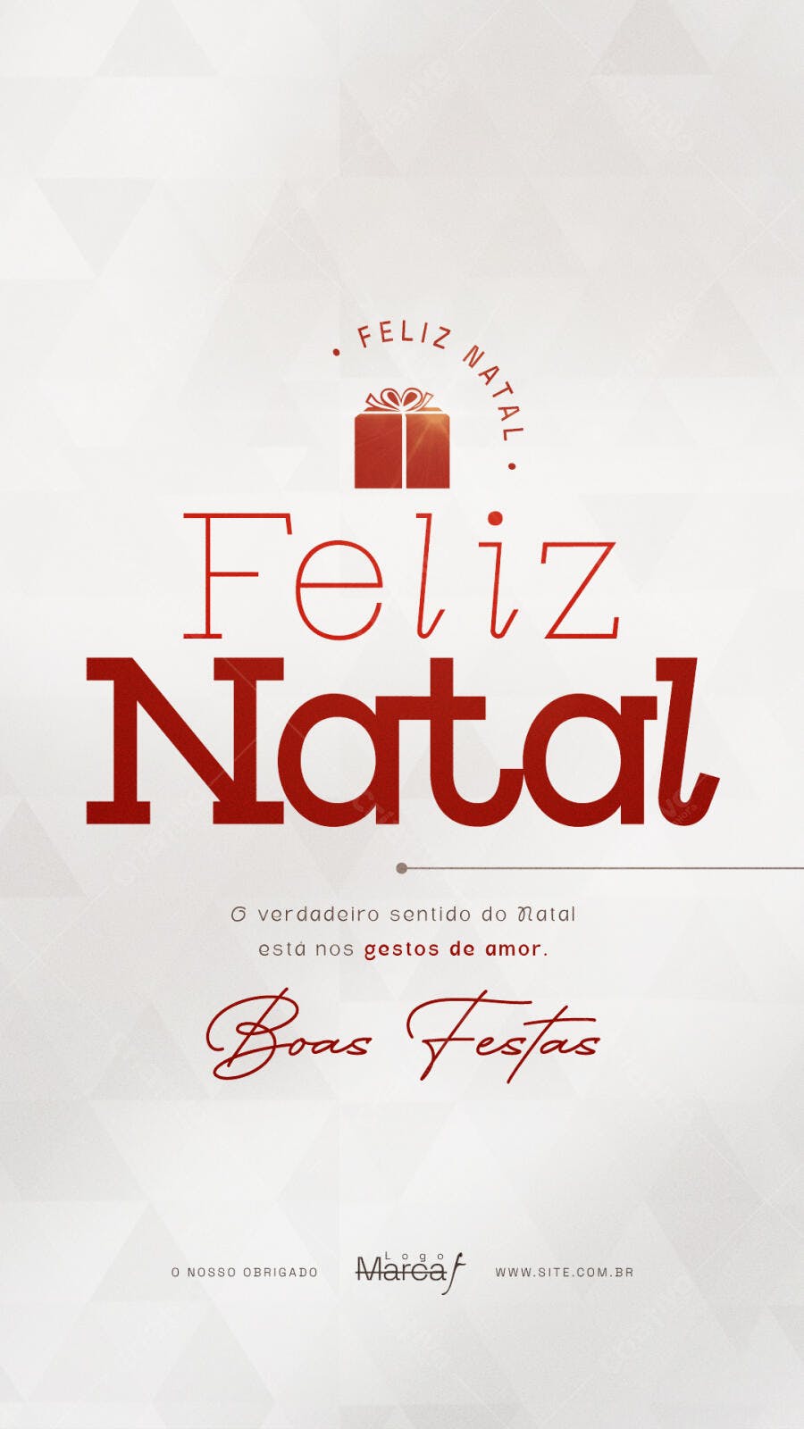 Flyer para Natal e Boas Festas PSD Editável