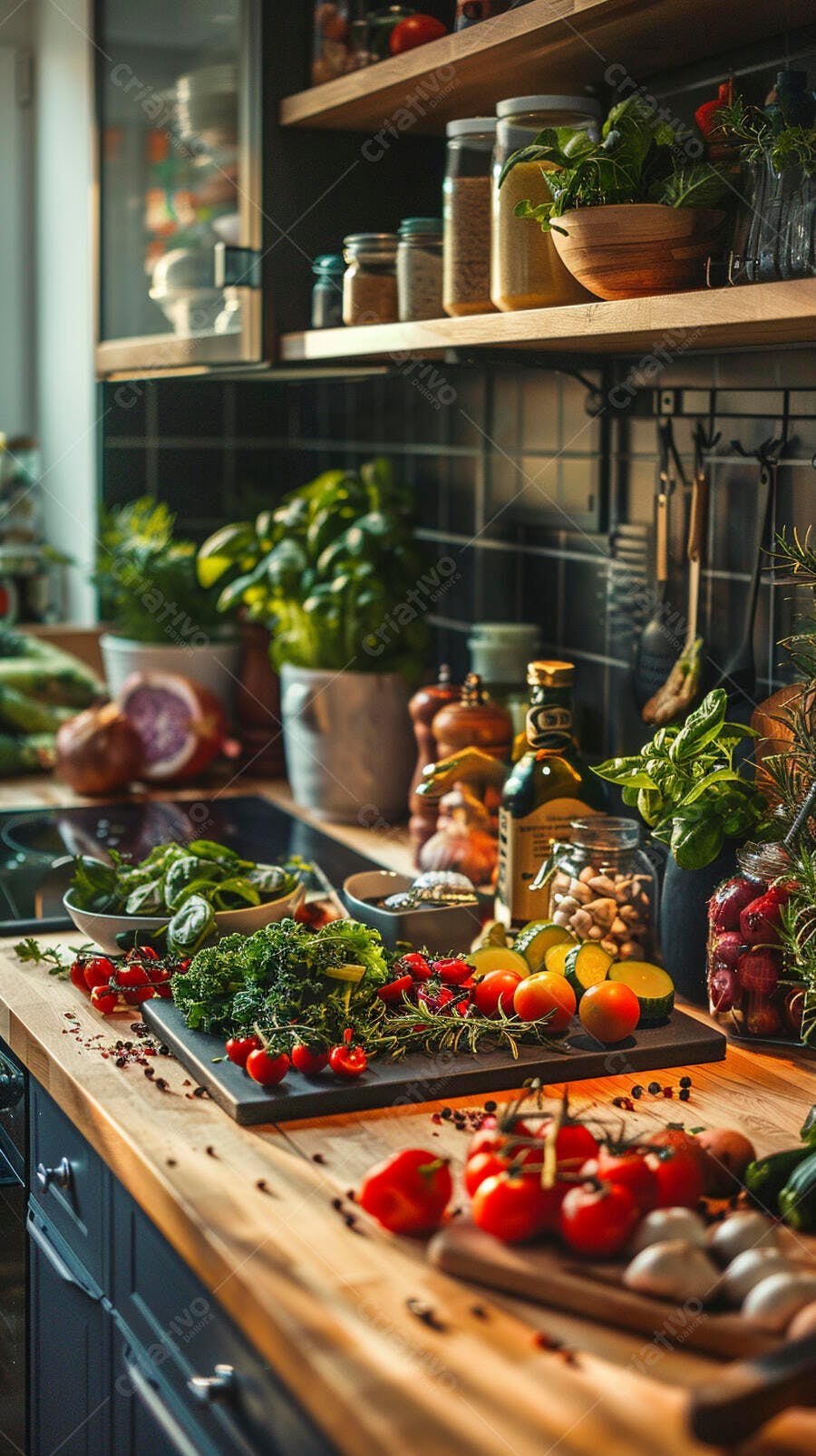 Foto Alimentos Frescos Cozinha Ingredientes Culinários Naturais