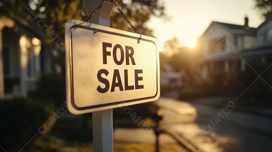Foto Placa For Sale Imóvel Residencial Venda Pôr do Sol