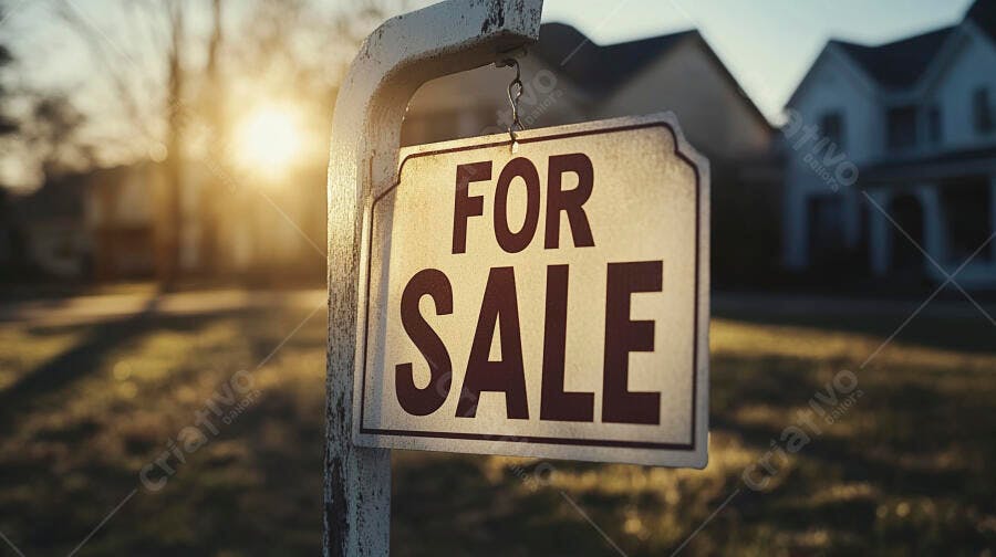Foto Placa For Sale Imóvel à Venda Pôr do Sol
