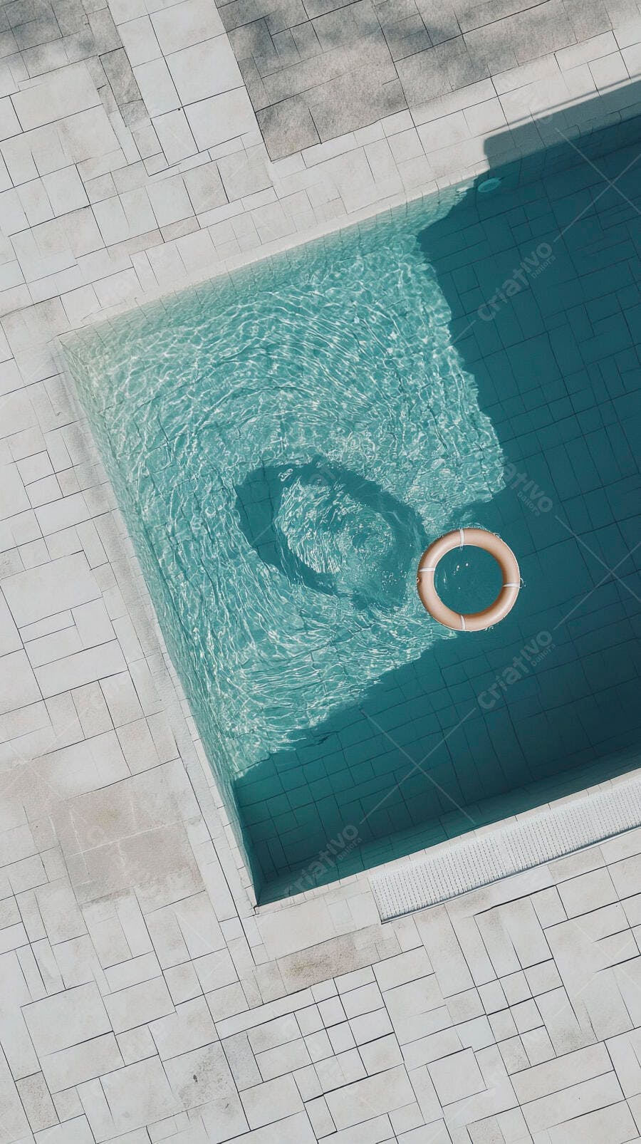 Foto Piscina Vista Aérea Boia de Natação Verão