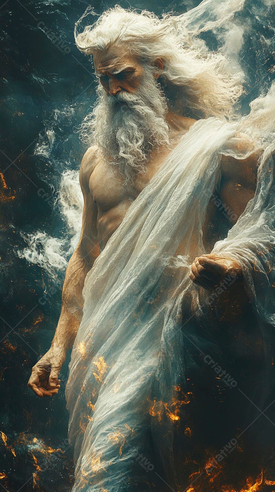 Foto Zeus Deus Grego Mitologia Poder Divino