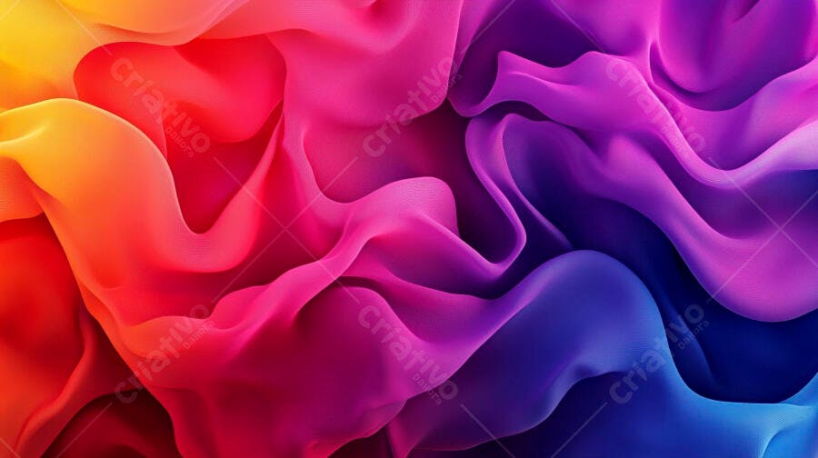 Foto Abstrata Líquido Colorido Fluido Gradiente Vibrante