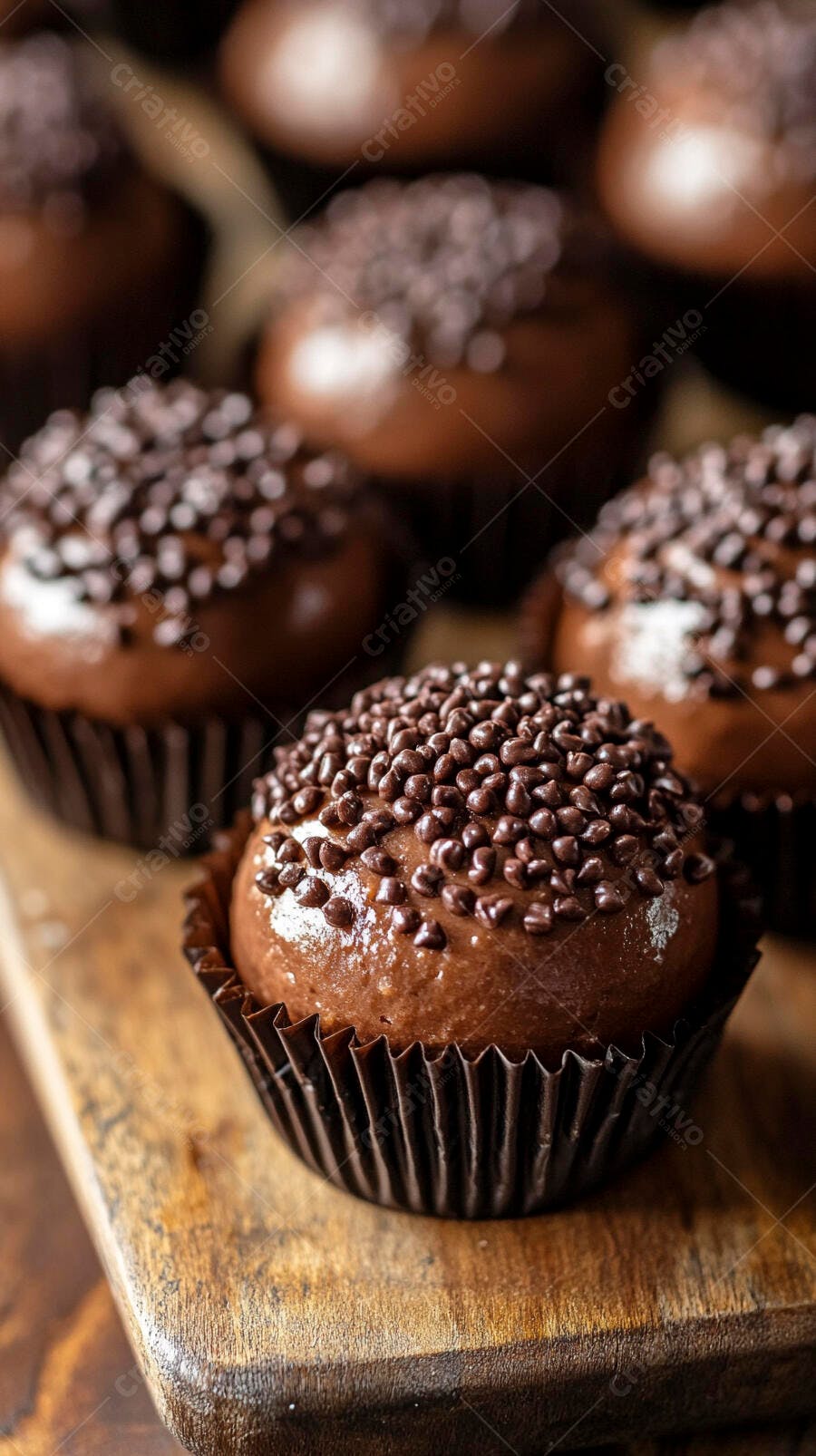Foto Brigadeiro Gourmet Chocolate Granulado Doce Festa