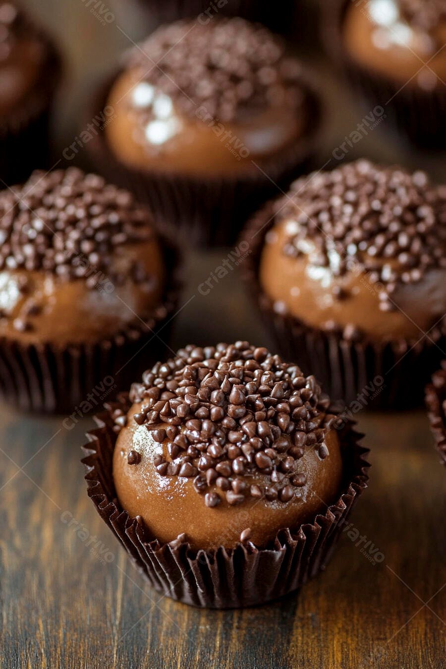Foto Brigadeiro Gourmet Granulado Chocolate Doce Festa