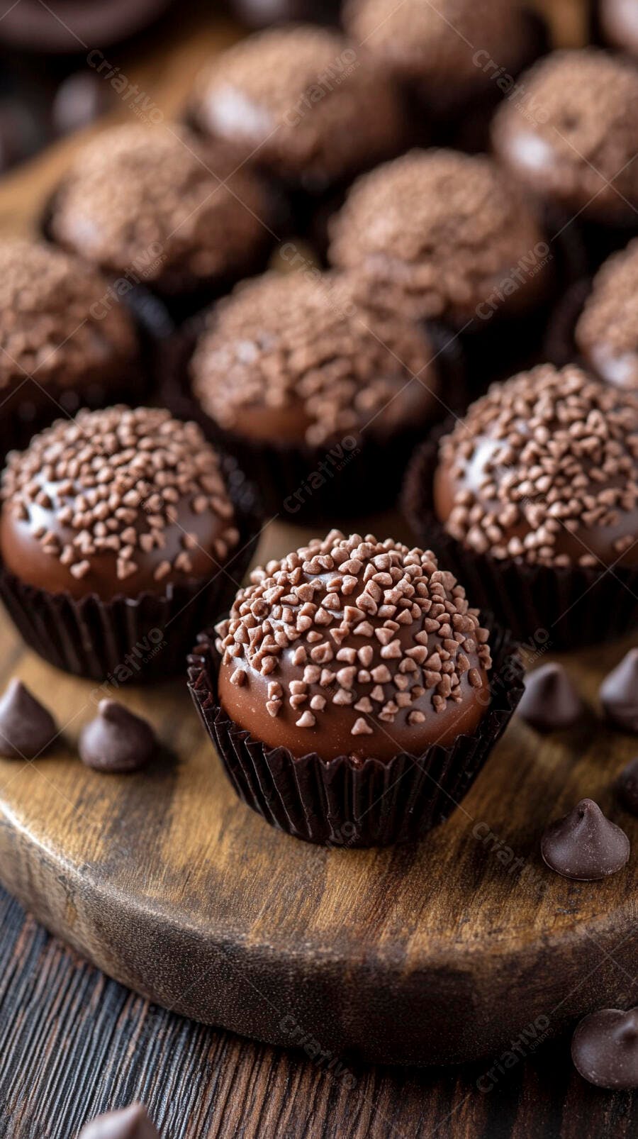 Foto Brigadeiro Gourmet Granulado Chocolate Doce Festa