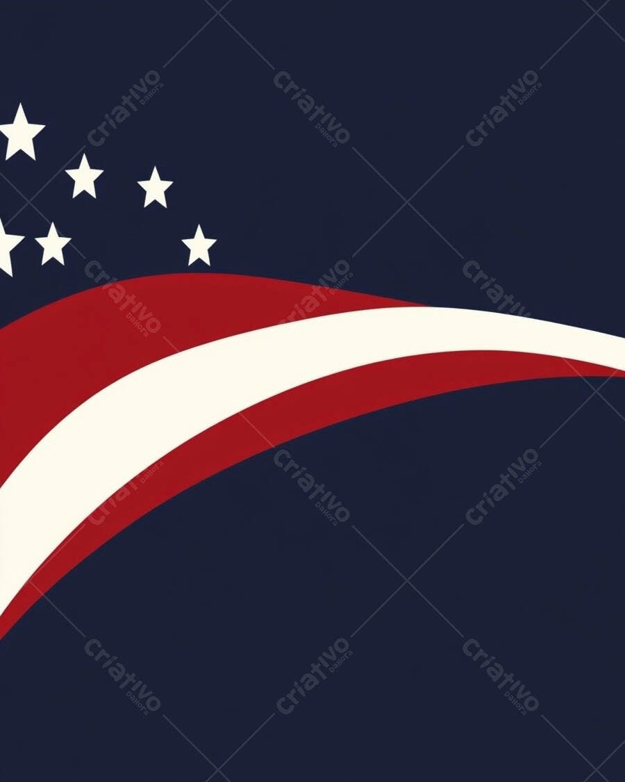 Abstrato bandeira americana com estrelas e listras em azul vermelho branco