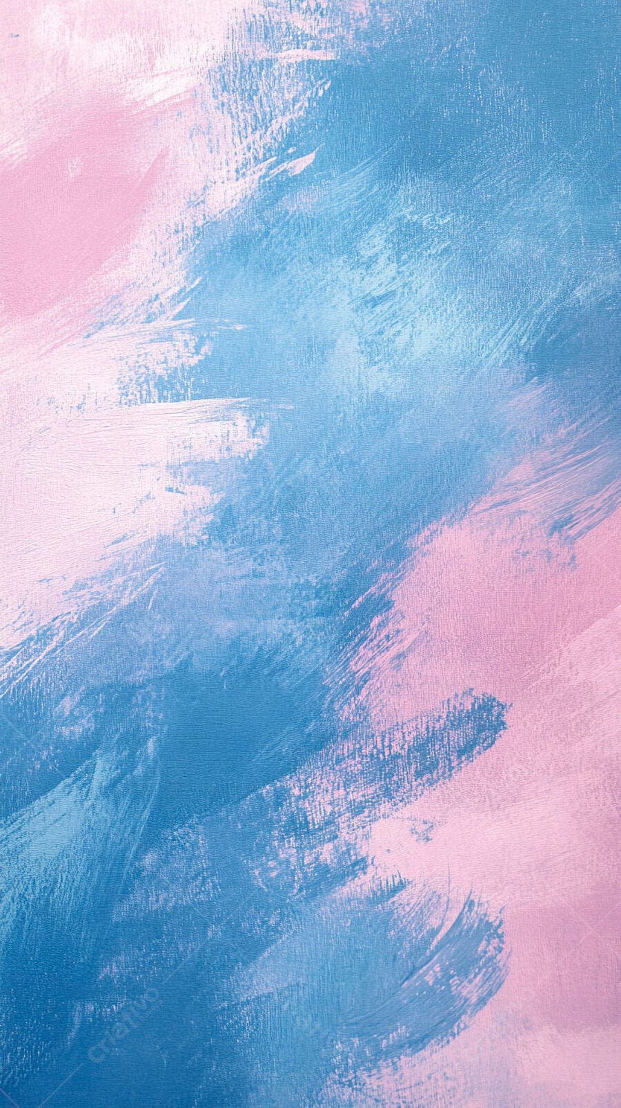 Fundo abstrato com pinceladas azuis e rosas em tons pastel textura