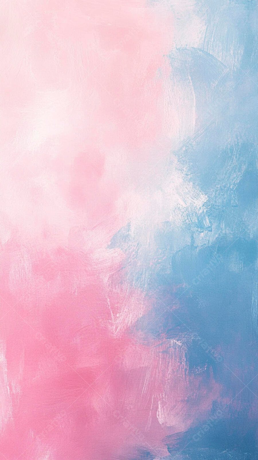 Textura abstrata em tons de rosa e azul com pinceladas suaves