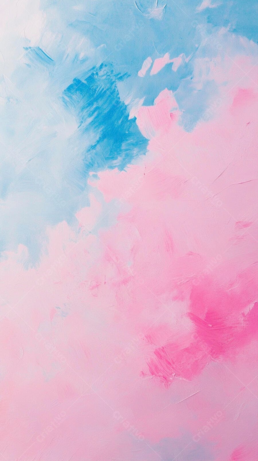 Fundo abstrato pinceladas rosa azul claro e branco