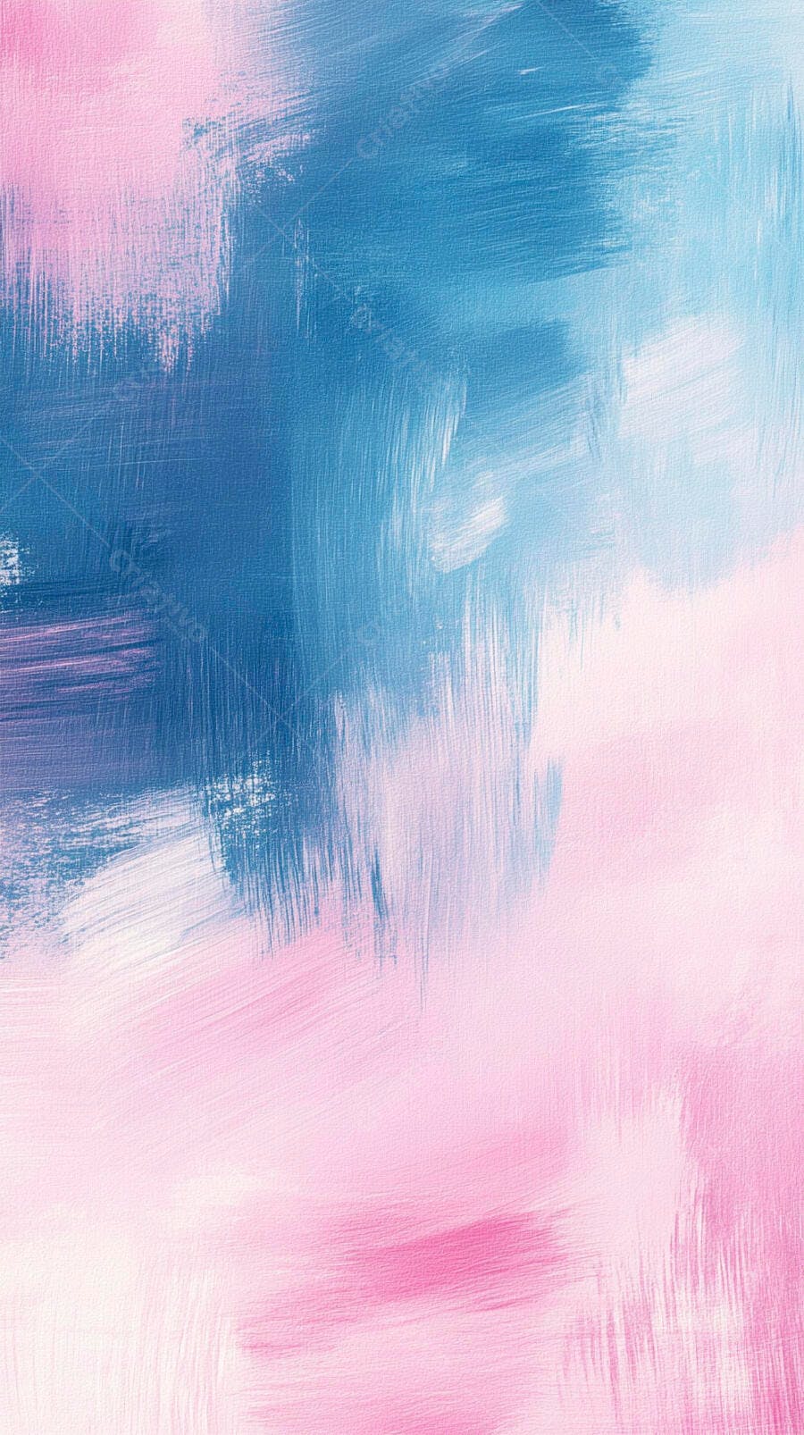 Textura abstrata azul e rosa com pinceladas artísticas modernas