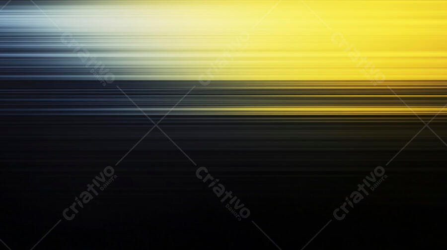 Fundo abstrato moderno linhas horizontais em azul amarelo e preto