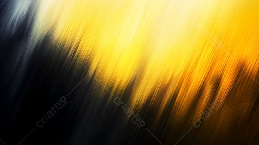 Padrão abstrato com linhas diagonais amarelas e pretas dinâmicas