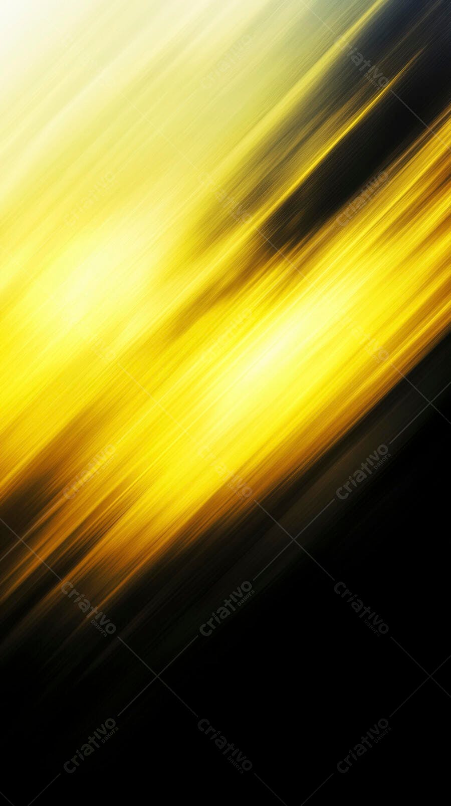 Fundo abstrato dinâmico com listras amarelas e pretas em movimento