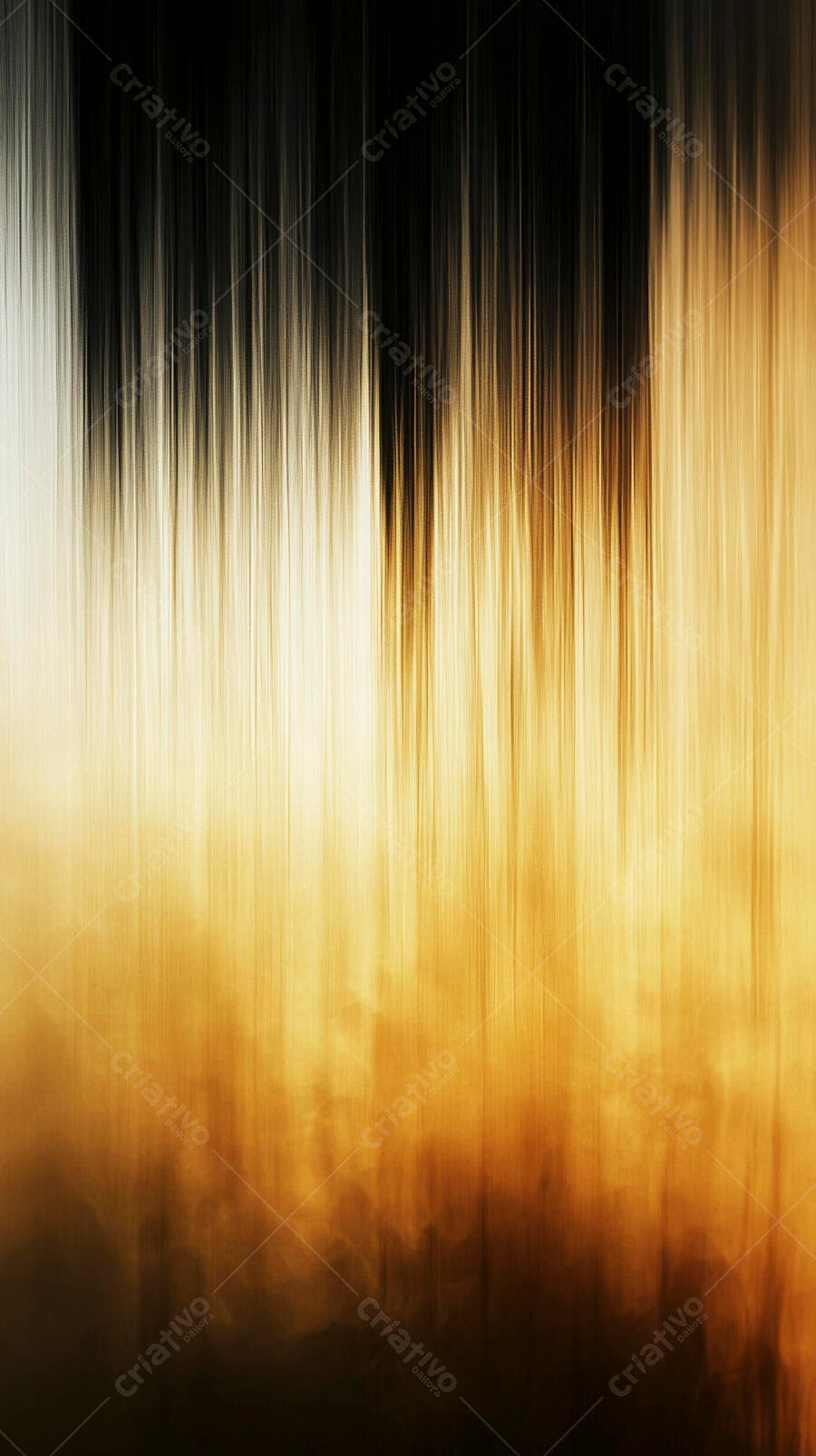 Fundo abstrato dourado com linhas verticais dinâmicas
