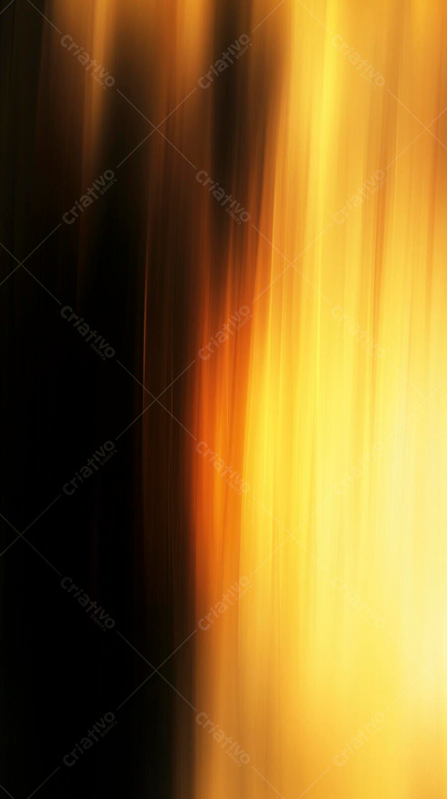 Textura abstrata vertical amarelo dourado e preto gradiente