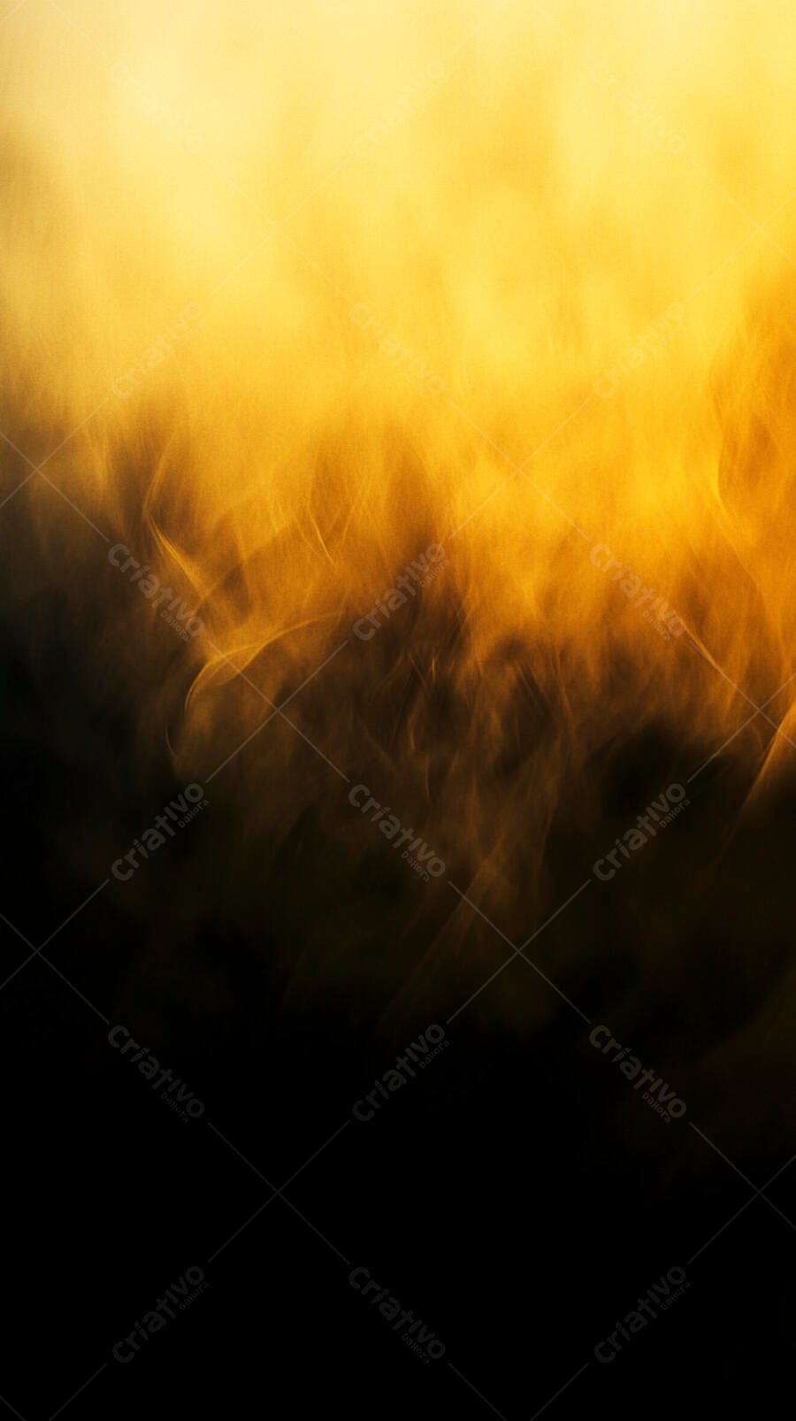 Fundo abstrato com luz dourada e amarela em movimento
