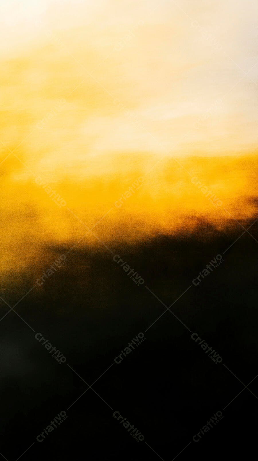 Fundo gradiente abstrato tons de amarelo laranja e preto pôr do sol