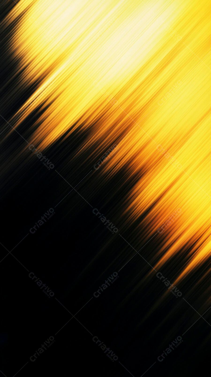 Fundo abstrato com listras diagonais amarelas e pretas em movimento